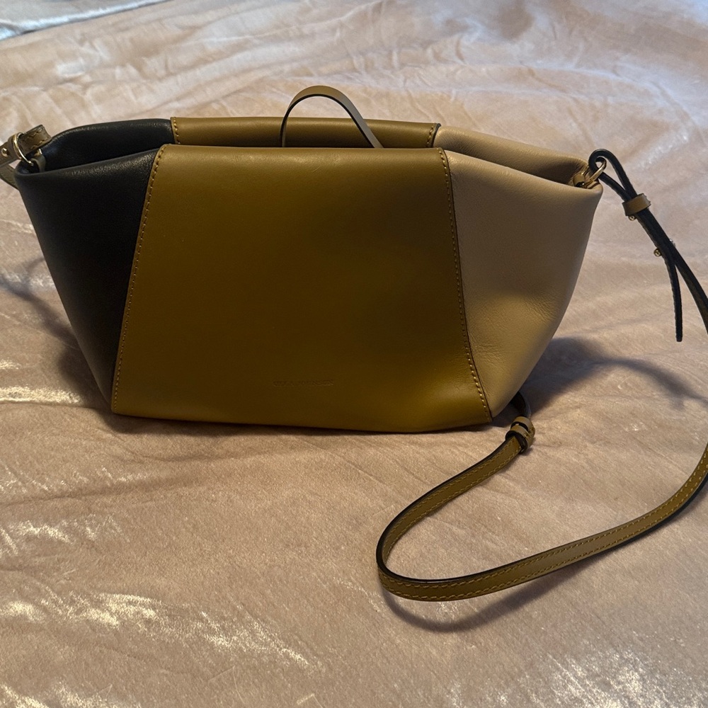 Ulla Johnson Imogen Large Colorblock Crossbody Bag $595